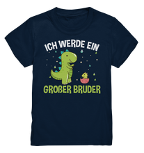 Laden Sie das Bild in den Galerie-Viewer, Dinosaurier Ich werde ein Großer Bruder Shirt