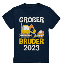 Laden Sie das Bild in den Galerie-Viewer, Großer Bruder Bagger T-Shirt