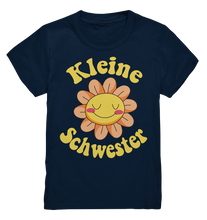 Laden Sie das Bild in den Galerie-Viewer, Kleine Schwester T-Shirt Blume Kleine Schwester Geschenk