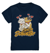 Laden Sie das Bild in den Galerie-Viewer, Große Schwester Shirt Katzen Große Schwester Geschenk