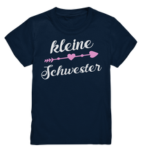 Laden Sie das Bild in den Galerie-Viewer, Kleine Schwester T-Shirt Pfeil Herz Kleine Schwester Geschenk