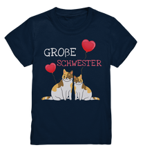 Laden Sie das Bild in den Galerie-Viewer, Große Schwester Shirt Katzen Liebe Große Schwester Geschenk