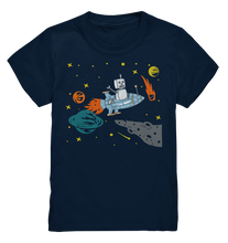 Laden Sie das Bild in den Galerie-Viewer, Roboter Astronaut Robotik Weltraum T-Shirt
