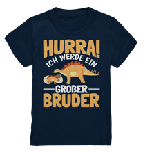 Laden Sie das Bild in den Galerie-Viewer, Hurra Großer Bruder Dinosaurier Shirt