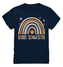 Laden Sie das Bild in den Galerie-Viewer, Große Schwester Shirt Regenbogen Große Schwester Geschenk