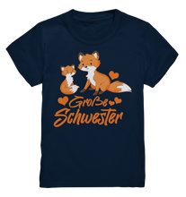 Laden Sie das Bild in den Galerie-Viewer, Große Schwester Shirt Fuchs Große Schwester Geschenk