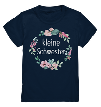 Laden Sie das Bild in den Galerie-Viewer, Kleine Schwester Shirt Blumenkranz Kleine Schwester Geschenk