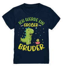 Laden Sie das Bild in den Galerie-Viewer, Niedlicher Dino Großer Bruder T-Shirt