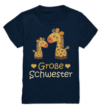 Laden Sie das Bild in den Galerie-Viewer, Große Schwester Shirt Giraffe Große Schwester Geschenk