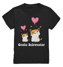 Laden Sie das Bild in den Galerie-Viewer, Große Schwester T-Shirt Katze Große Schwester Geschenk