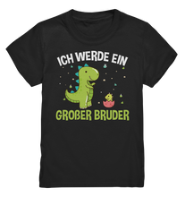 Laden Sie das Bild in den Galerie-Viewer, Dinosaurier Ich werde ein Großer Bruder Shirt