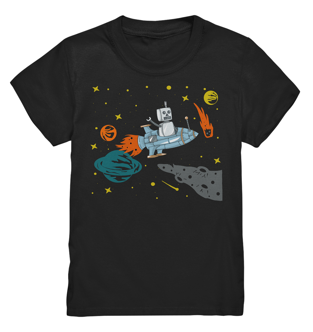 Roboter Astronaut Robotik Weltraum T-Shirt