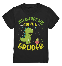 Laden Sie das Bild in den Galerie-Viewer, Niedlicher Dino Großer Bruder T-Shirt