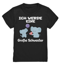 Laden Sie das Bild in den Galerie-Viewer, Große Schwester T-Shirt Elefanten Große Schwester Geschenk