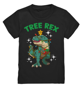 Weihnachtsbaum Dinosaurier Trex Dino Weihnachten T-Shirt