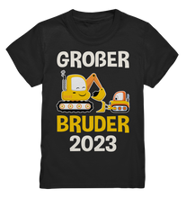 Laden Sie das Bild in den Galerie-Viewer, Großer Bruder Bagger T-Shirt
