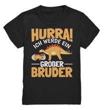 Laden Sie das Bild in den Galerie-Viewer, Hurra Großer Bruder Dinosaurier Shirt