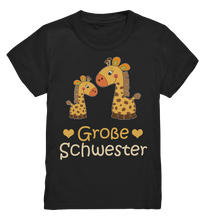 Laden Sie das Bild in den Galerie-Viewer, Große Schwester Shirt Giraffe Große Schwester Geschenk