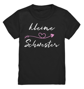 Kleine Schwester T-Shirt Herz Kleine Schwester Geschenk