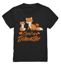 Laden Sie das Bild in den Galerie-Viewer, Große Schwester Shirt Fuchs Große Schwester Geschenk