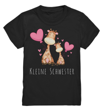 Laden Sie das Bild in den Galerie-Viewer, Kleine Schwester T-Shirt Giraffe Kleine Schwester Geschenk