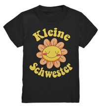 Laden Sie das Bild in den Galerie-Viewer, Kleine Schwester T-Shirt Blume Kleine Schwester Geschenk