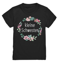 Laden Sie das Bild in den Galerie-Viewer, Kleine Schwester Shirt Blumenkranz Kleine Schwester Geschenk