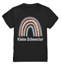 Laden Sie das Bild in den Galerie-Viewer, Kleine Schwester T-Shirt Regenbogen Kleine Schwester Geschenk