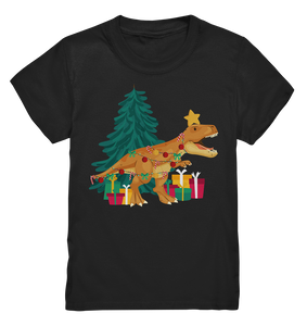 Trex Weihnachten Dinosaurier Lustiges T-Shirt Kinder
