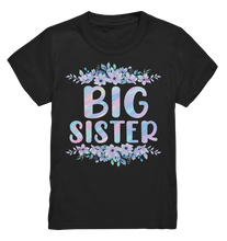 Laden Sie das Bild in den Galerie-Viewer, Große Schwester T-Shirt Blumen Big Sister