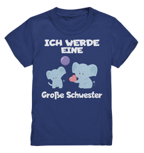 Laden Sie das Bild in den Galerie-Viewer, Große Schwester T-Shirt Elefanten Große Schwester Geschenk