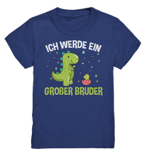Laden Sie das Bild in den Galerie-Viewer, Dinosaurier Ich werde ein Großer Bruder Shirt