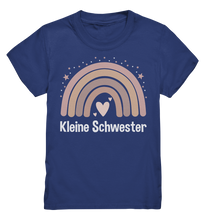 Laden Sie das Bild in den Galerie-Viewer, Kleine Schwester T-Shirt Regenbogen Kleine Schwester Geschenk