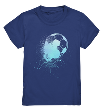 Laden Sie das Bild in den Galerie-Viewer, Fußballspieler Splash Fußball Kinder Fußballer T-Shirt
