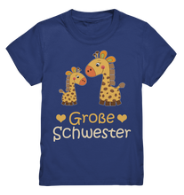 Laden Sie das Bild in den Galerie-Viewer, Große Schwester Shirt Giraffe Große Schwester Geschenk