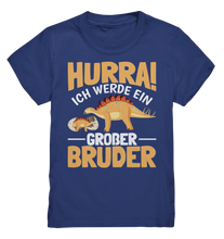 Laden Sie das Bild in den Galerie-Viewer, Hurra Großer Bruder Dinosaurier Shirt