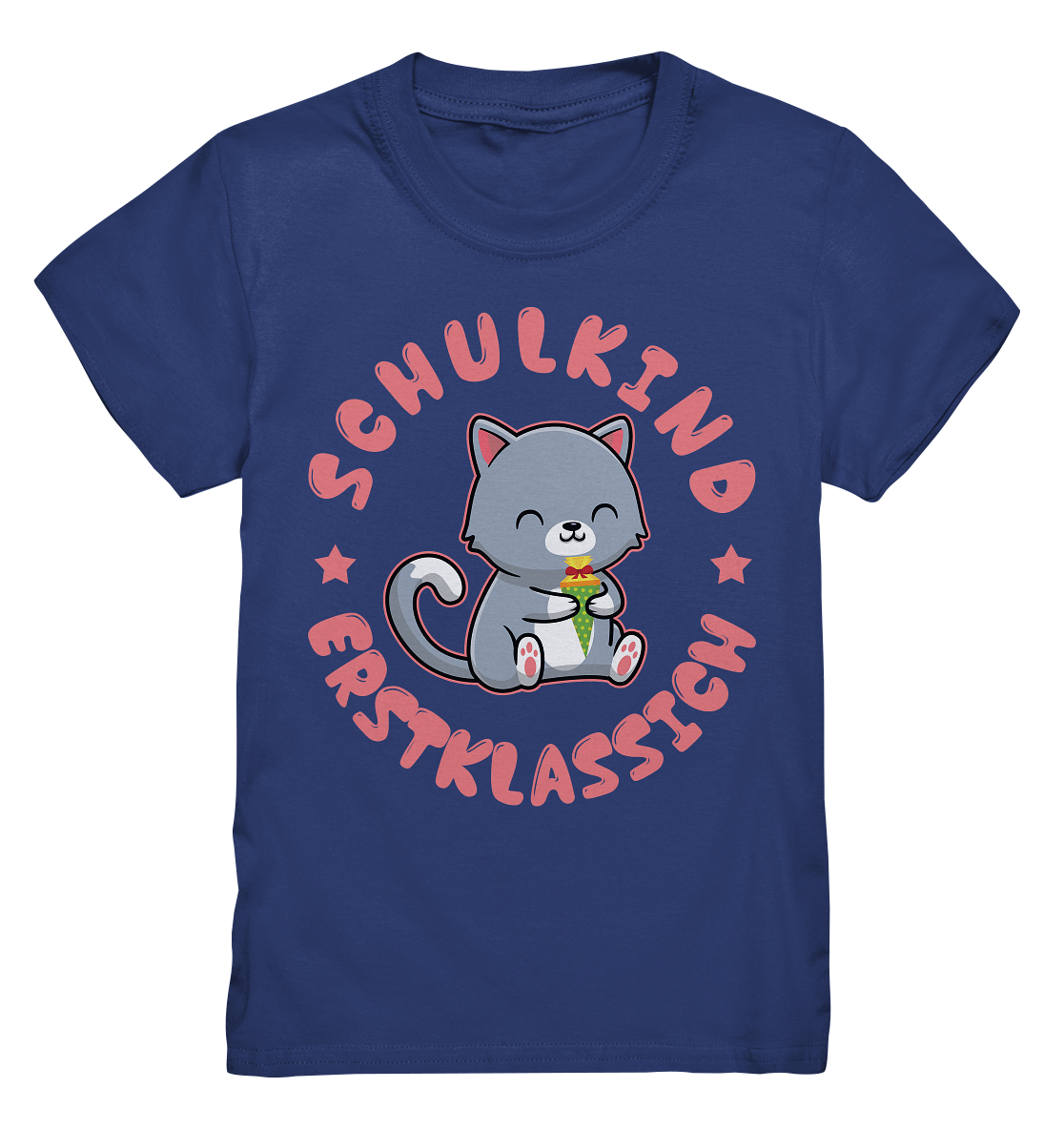 Schulkind 2025 T-Shirt Für Jungen - Cooles Einschulungsgeschenk In Marineblau