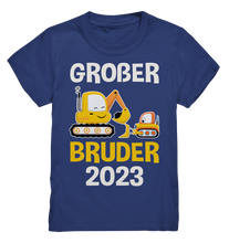 Laden Sie das Bild in den Galerie-Viewer, Großer Bruder Bagger T-Shirt