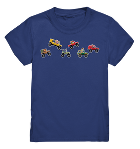 Monstertruck Tiere Kinder T-Shirt