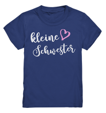 Laden Sie das Bild in den Galerie-Viewer, Kleine Schwester T-Shirt Herz Liebe Kleine Schwester Geschenk