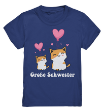 Laden Sie das Bild in den Galerie-Viewer, Große Schwester T-Shirt Katze Große Schwester Geschenk