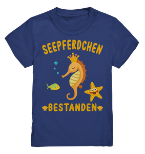 Seepferdchen bestanden Frühschwimmer Schwimmabzeichen Kinder T-Shirt