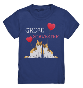 Große Schwester Shirt Katzen Liebe Große Schwester Geschenk