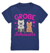 Laden Sie das Bild in den Galerie-Viewer, Große Schwester Shirt Katzen Große Schwester Geschenk