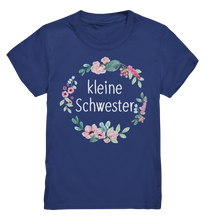 Laden Sie das Bild in den Galerie-Viewer, Kleine Schwester Shirt Blumenkranz Kleine Schwester Geschenk