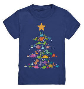 Dinosaurier Weihnachtsshirt Weihnachtsbaum Dino Weihnachtsoutfit T-Shirt