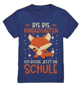 Fuchs SCHULKIND T-Shirt Einschulung Geschenk 2024 Schulanfang Outfit