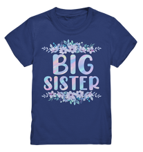 Laden Sie das Bild in den Galerie-Viewer, Große Schwester T-Shirt Blumen Big Sister