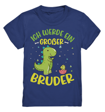 Laden Sie das Bild in den Galerie-Viewer, Niedlicher Dino Großer Bruder T-Shirt