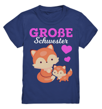 Laden Sie das Bild in den Galerie-Viewer, Große Schwester T-Shirt Fuchs Große Schwester Geschenk